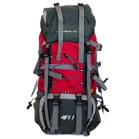 Рюкзак "Nebraska 75 L" Цвет: графит красный артикул 1569b.
